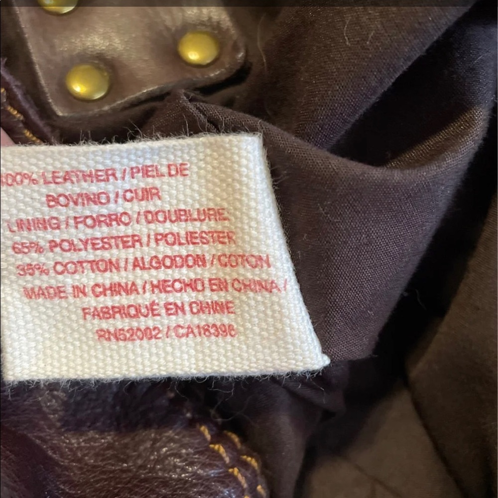 ❌❌SOLD SOLD❌❌Lucky brand Lrg whipstitch hobo bag - Picture 6 of 11